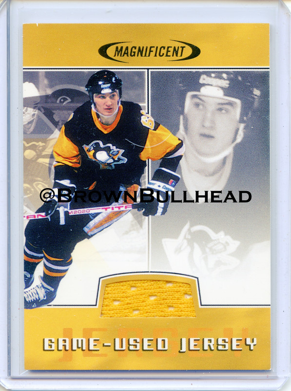 2002-03 BAP First Edition Jerseys #MI-02 [Mario Lemieux 1985-86 Jersey ] [Pittsburgh Penguins] [~40]