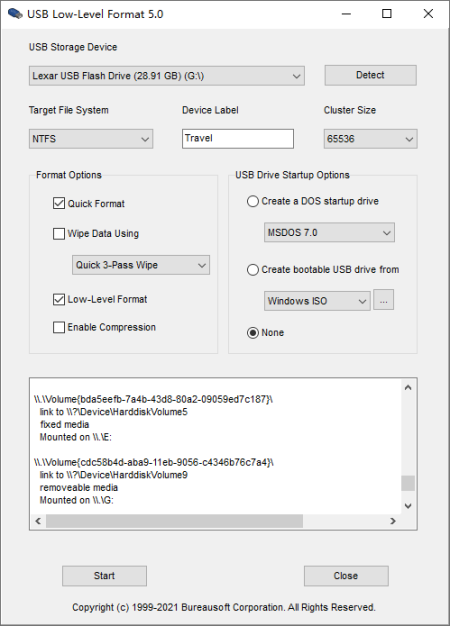 USB Low-Level Format 5.01 USB Low-Level Format 5.01