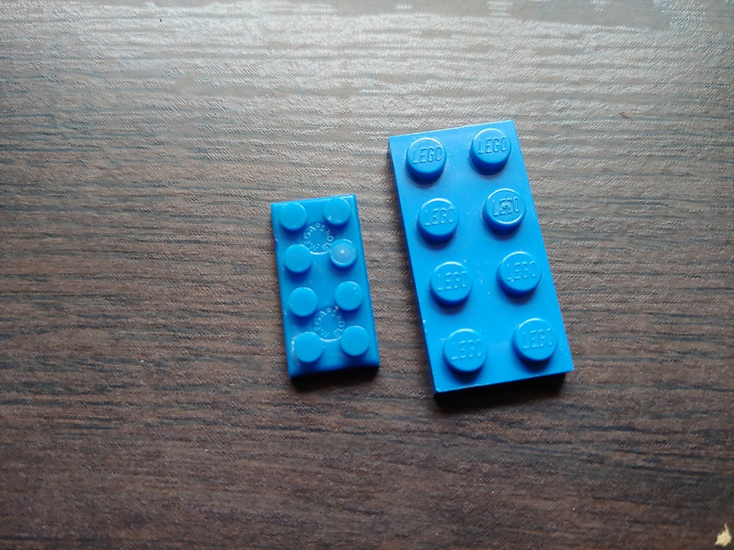 14. Here's an oddity- Mega Bloks made their own, tiny form factor for Legos.