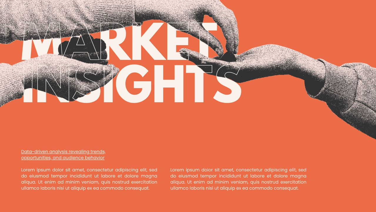 Orange Beige Dualtone Startup Pitch Deck Presentation