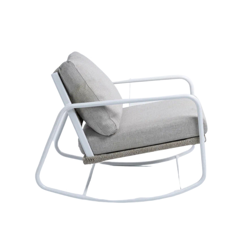 DUBAI W6 ROCKING CHAIR WHITE 3 — Postimages