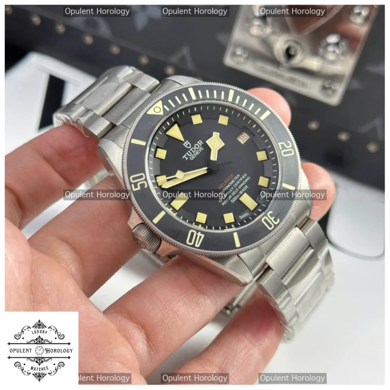 Tudor Pelagos LHD Replica - 42mm Titanium Masterpiece with Left-Hand Crown