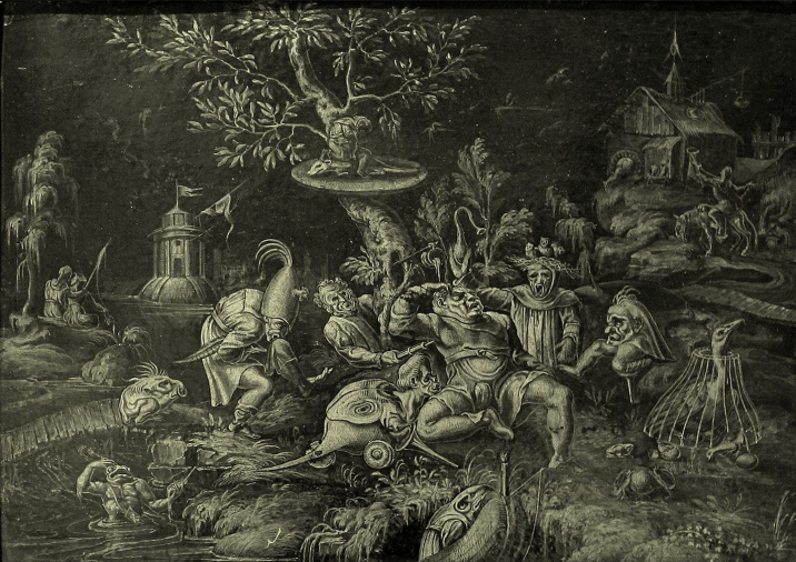 Albtraum von Hieronymus Bosch 1530