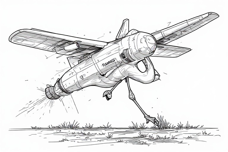 Ukrainian-rocket-drone-Flaming-(15)