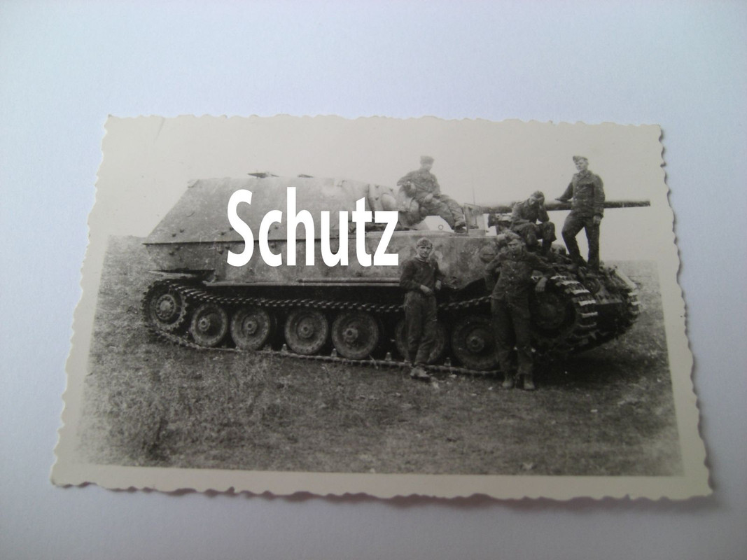 Original Foto Panzer Panzerjäger Ferdinand  Elef