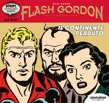 Strip! I grandi classici del fumetto Americano 03 - Flash Gordon 03. Il continente perduto (2023)