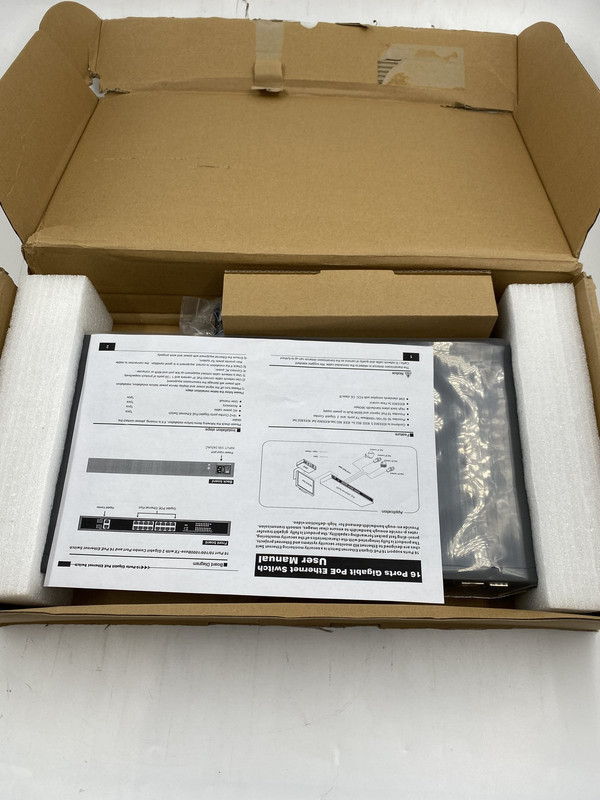 SWT-P-162-480B POE+ 16 PORT GIGABIT SWITCH SWT-P-162-480B POE+ 16 PORT GIGABIT SWITCH