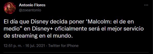 Disney+ le dará la bienvenida a Malcolm el de en medio en abril