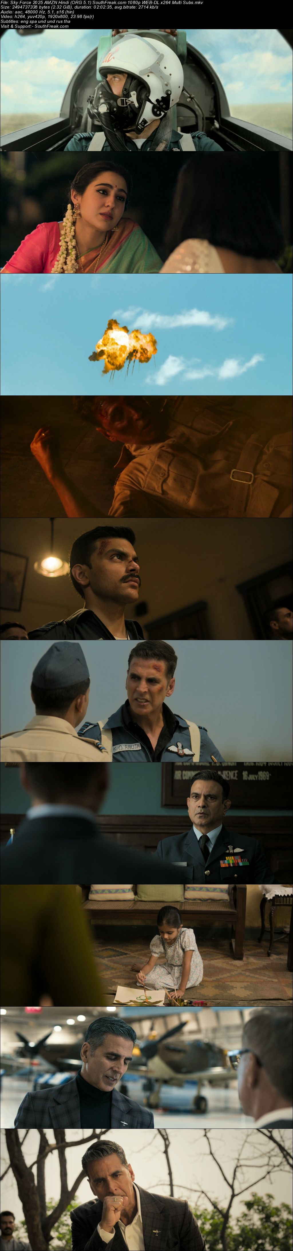 Sky Force 2025 AMZN Hindi ORG 5 1 South Freak com 1080p WEB DL x264 Multi Subs - hdhubflix, hubflix, hdmovieshub, allmovieshub