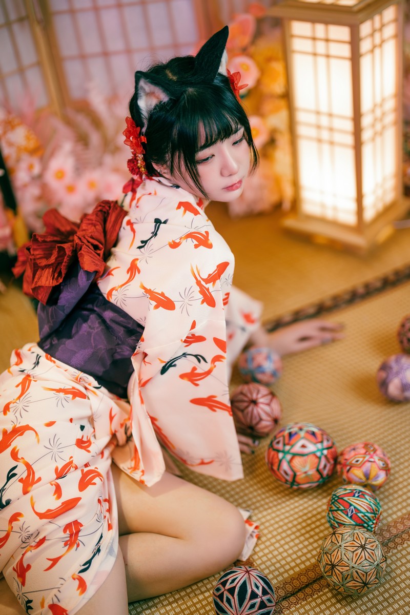 落落Raku 成人式 和风主题写真 57P