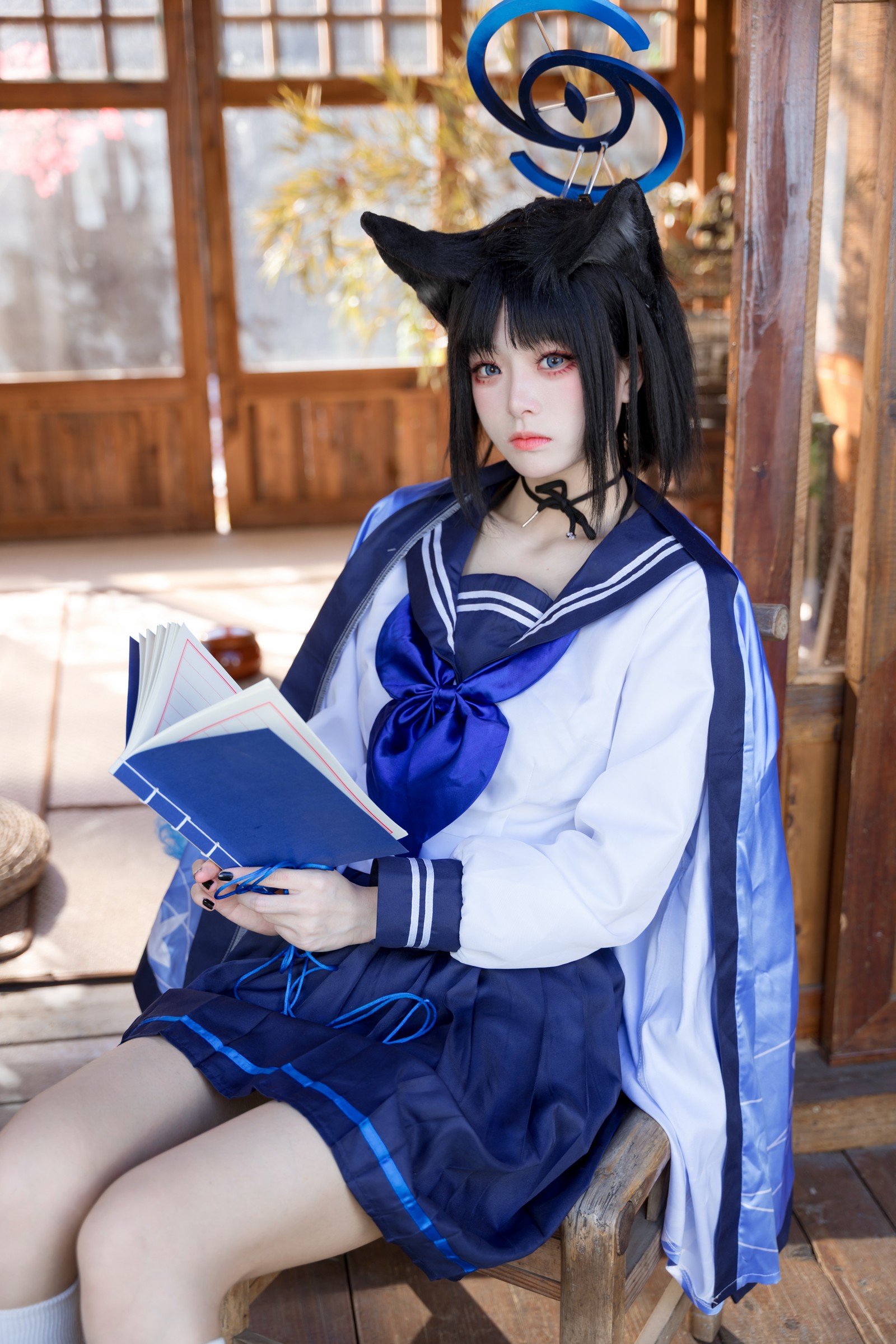 九柒喵 – 桐生桔梗 Cos 高清大合集（88P-470MB）和风旗袍写真插图9