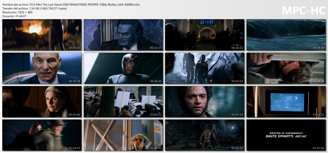 X-Men - Trilogía Original (2000-2006) 1080p [REMASTERED]