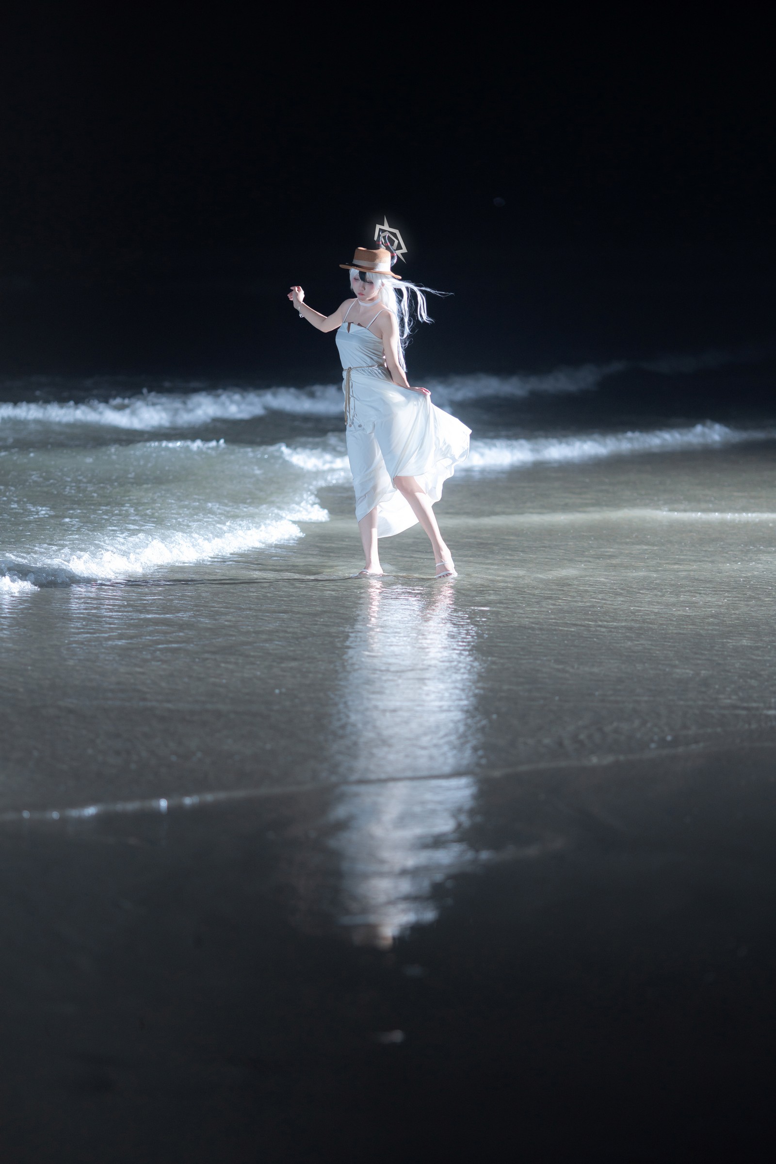 纸悦Etsu_ko《加代子白裙》唯美白裙写真｜小清新图集[20P-195.7M]插图6