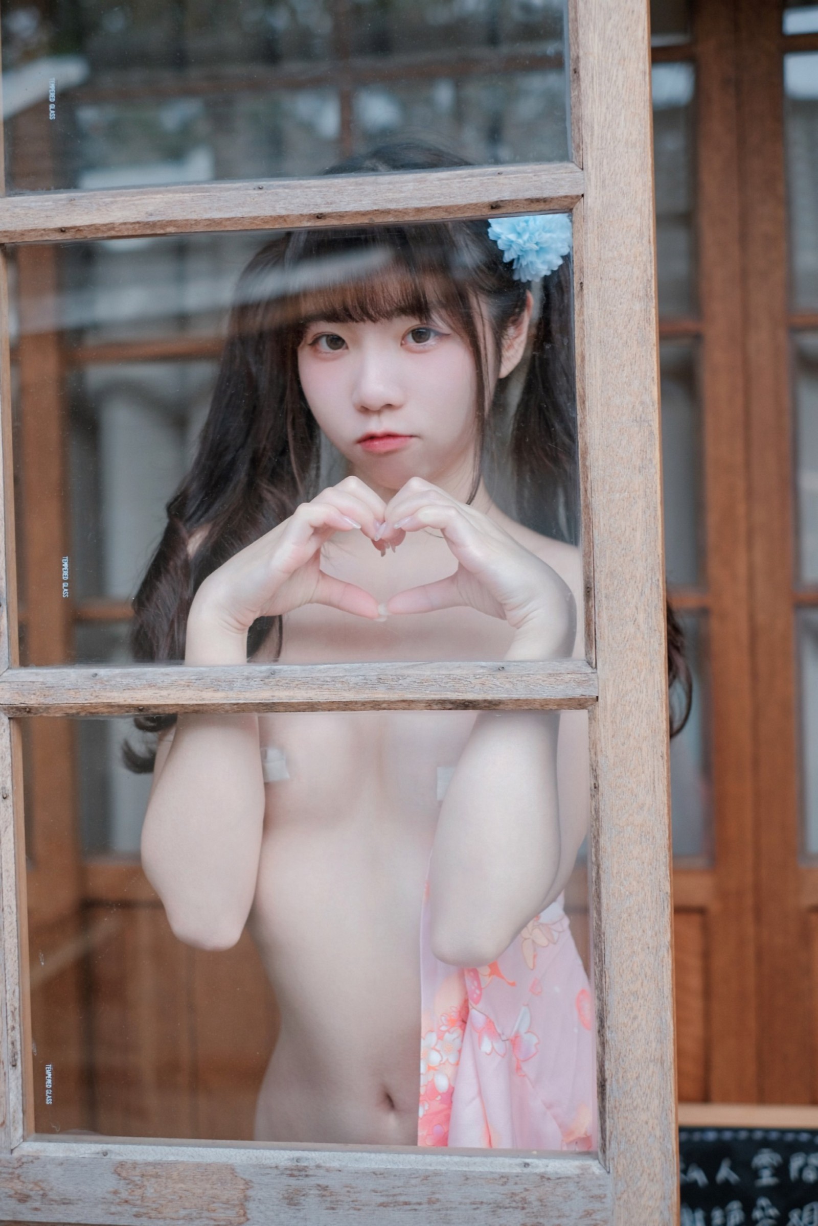 可可小白兔 夏日浴衣 純慾粉嫩少女🌸 写真集 – 日系和服 高清美图 [34P-125MB]插图2