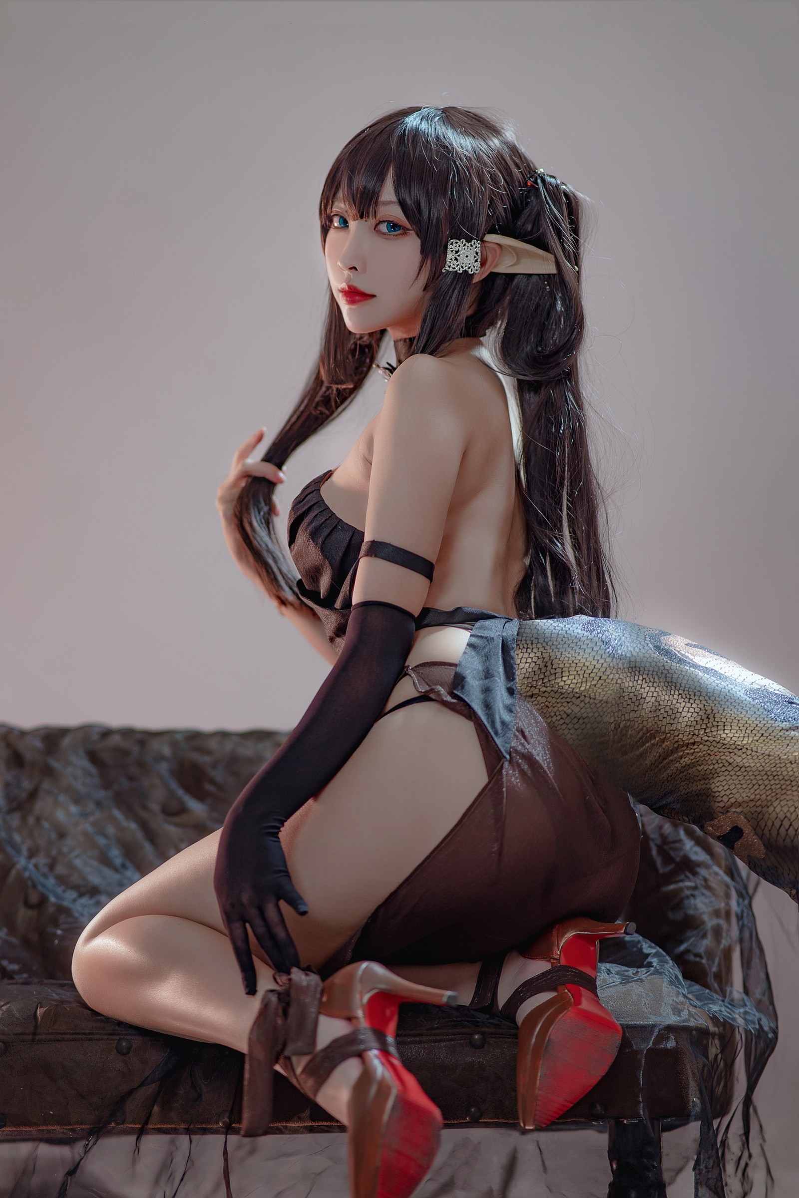 宮本桜 森蚺 同人 Cosplay 写真合集｜重装干员主题（26P｜298MB）插图6