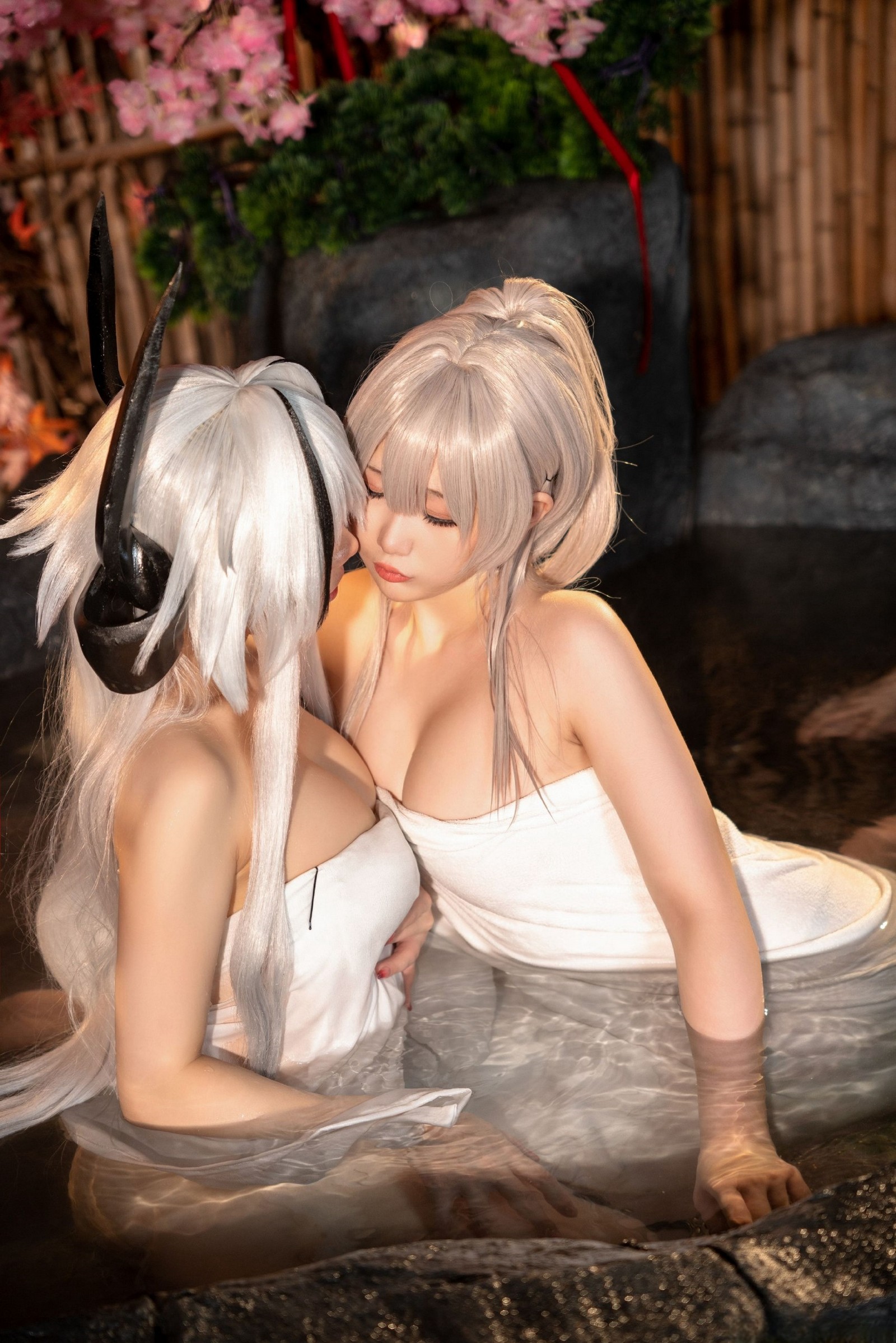 小瑶幺幺 &九言 &喜茶苍苍子 碧蓝航线 温泉之旅 写真集【66P｜193MB】插图4