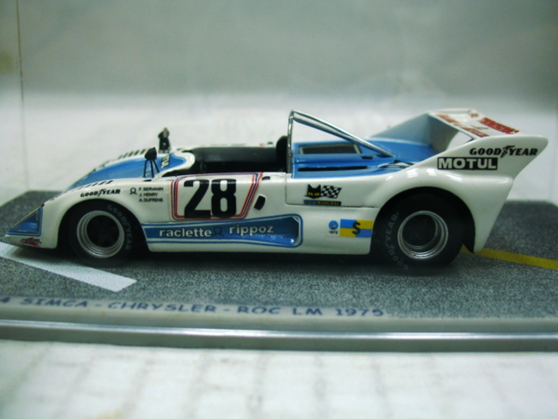 BIZARRE BZ149 Escala 1/43 | LOLA T294 SIMCA CHRYSLER N 28 24th LE MANS