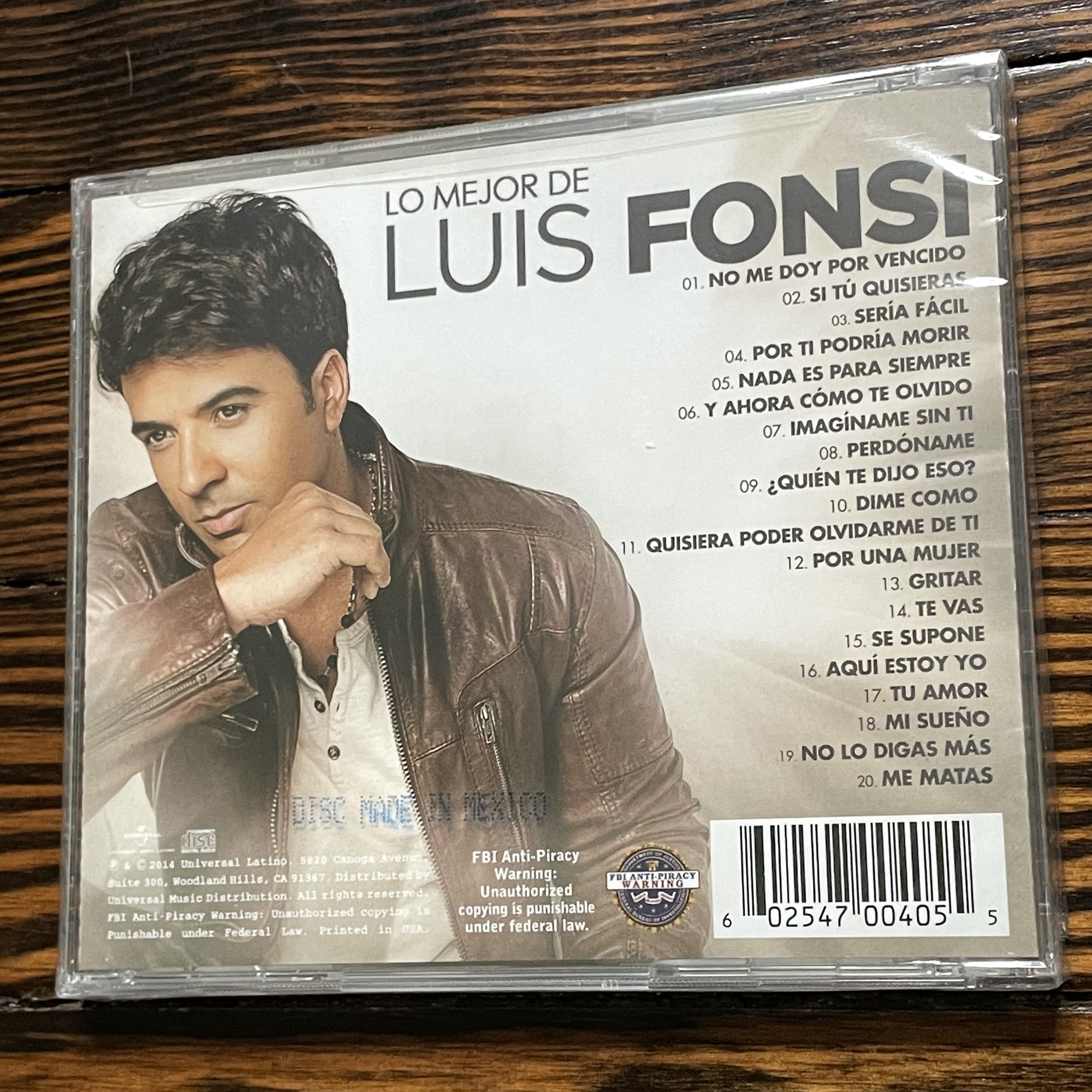 Lo Mejor De Luis Fonsi (NEW) - Luis Fonsi - Audio CD 602547004055 | eBay