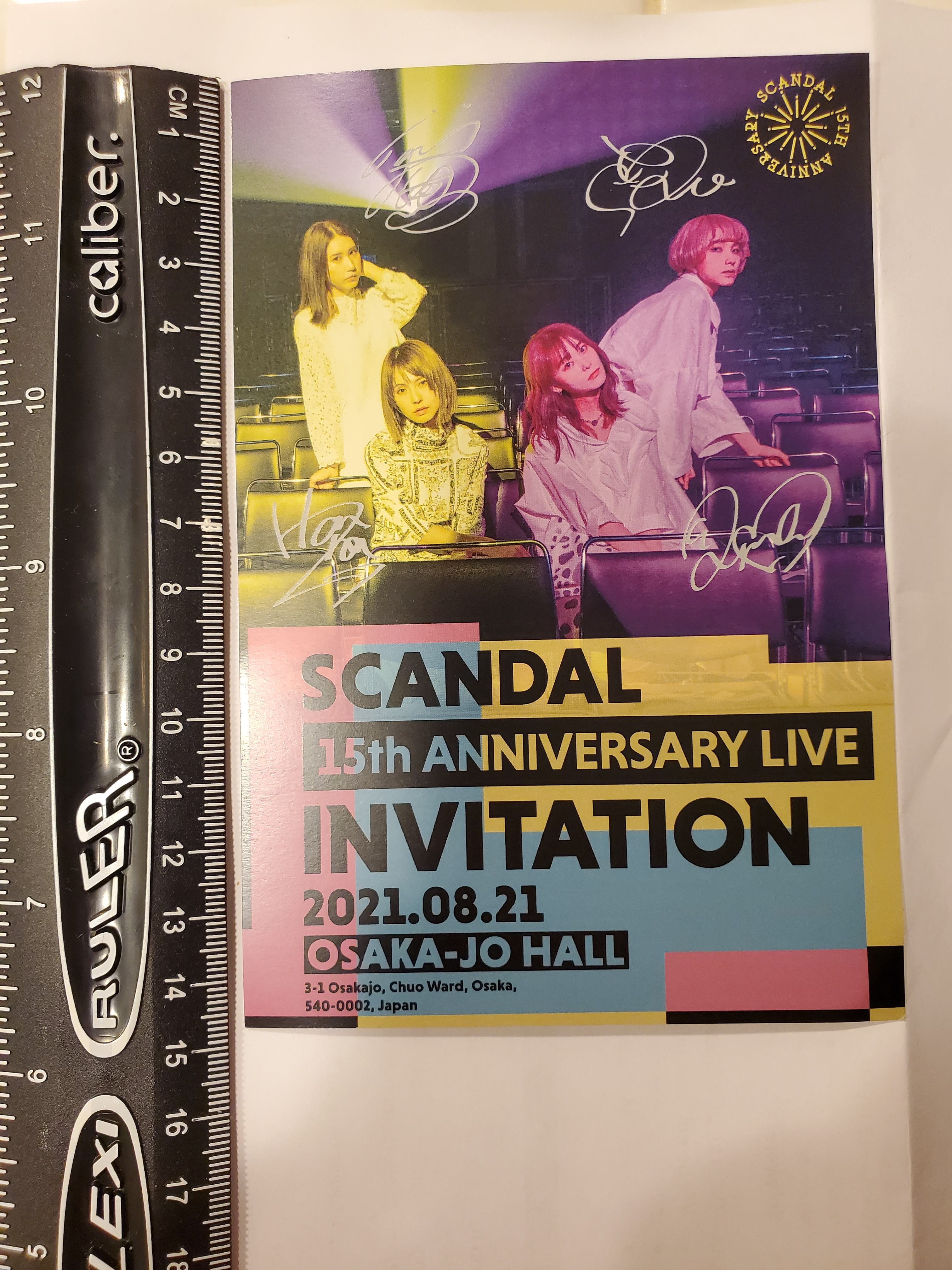 front-page - SCANDAL 15th ANNIVERSARY LIVE 『INVITATION』 at Osaka-Jo Hall - Page 8 20211006-213036