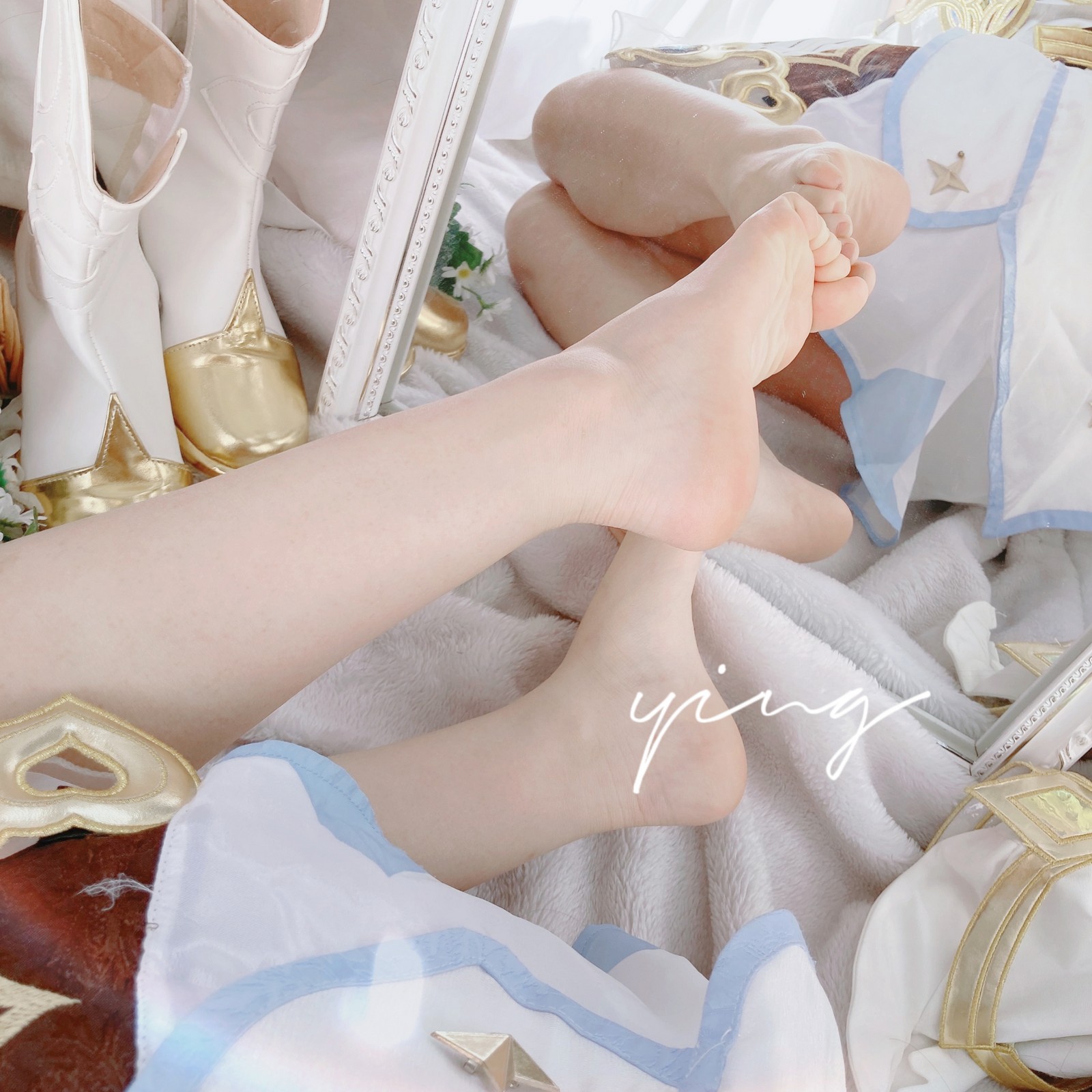 Seele麦麦荧纯白物语 Cosplay｜原神主题高清写真集（145P-445MB）插图1