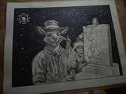 Almost drawing the finished Line