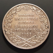 bremen; - 1 Táler - Bremen/Alemania, 1865 IMG-20201111-191710