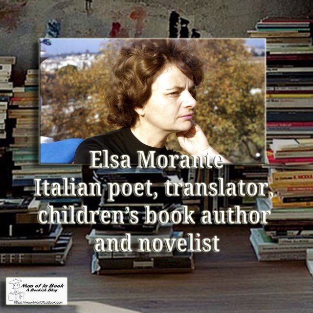 Elsa Morante (1912-1985) Italian novelist and poet bet remembered