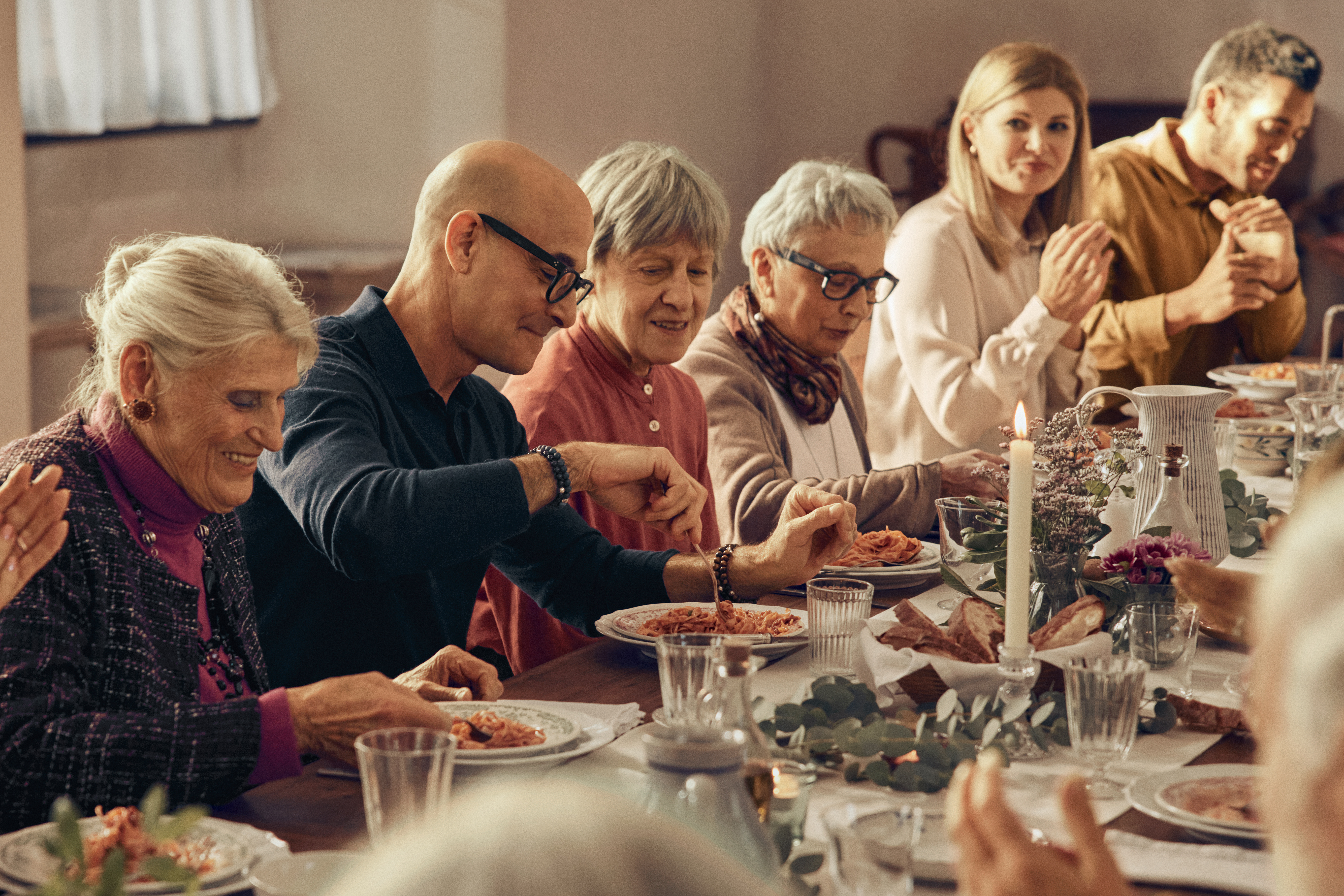 Final cooking preparation