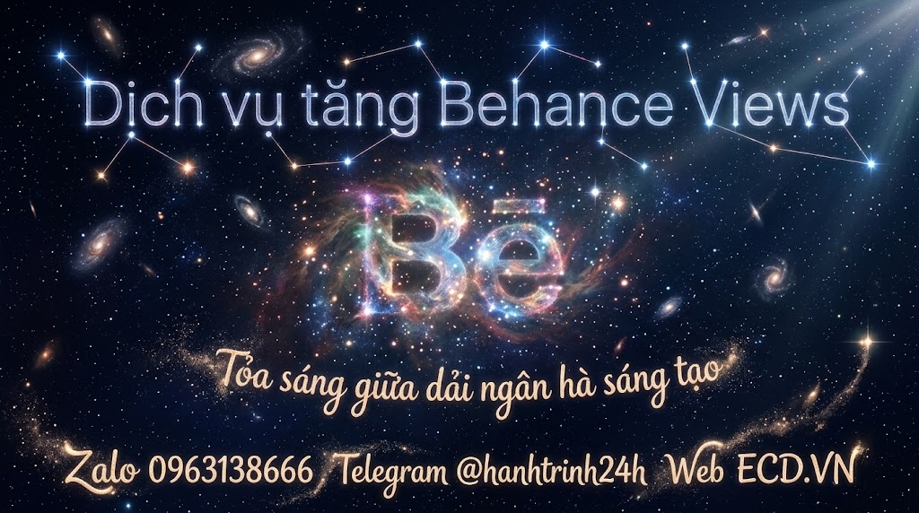 tăng behance views an toàn behance pro