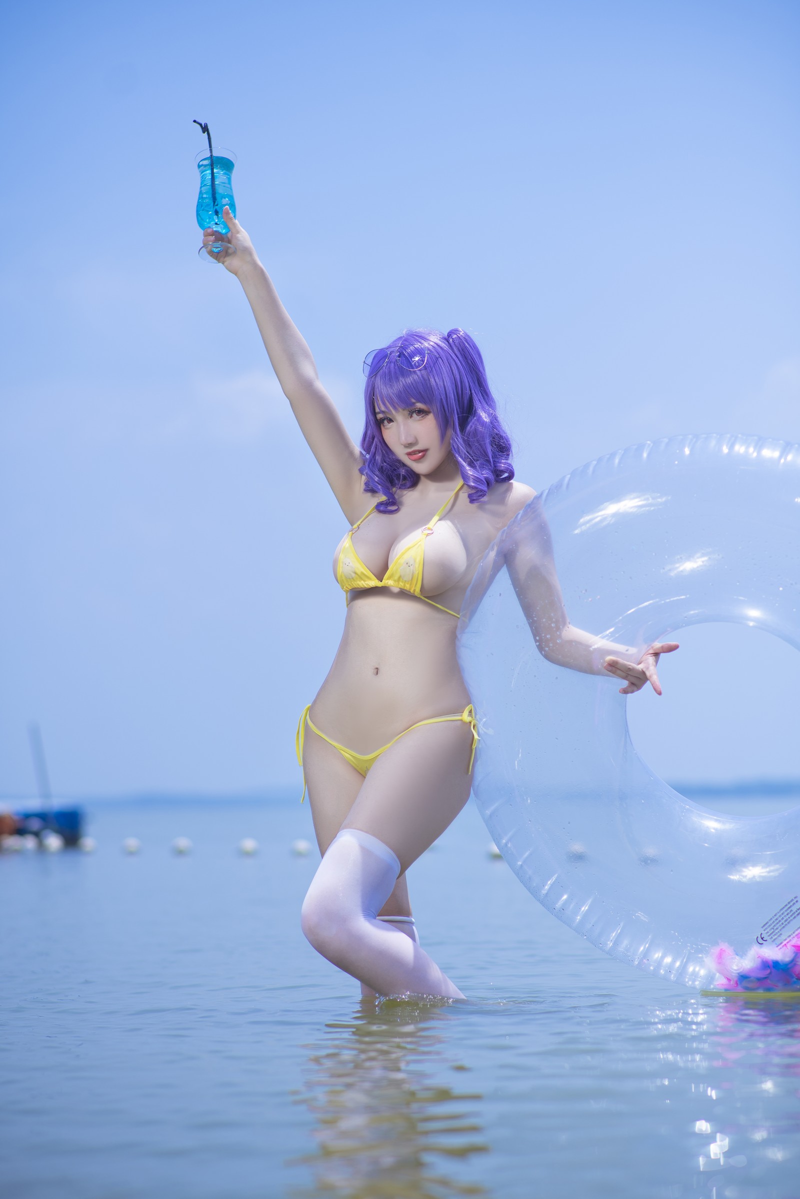 刺青Poi 沙滩排球 Cosplay｜夏日主题 写真合集（含隼隼子）【40P｜667.8MB】插图2