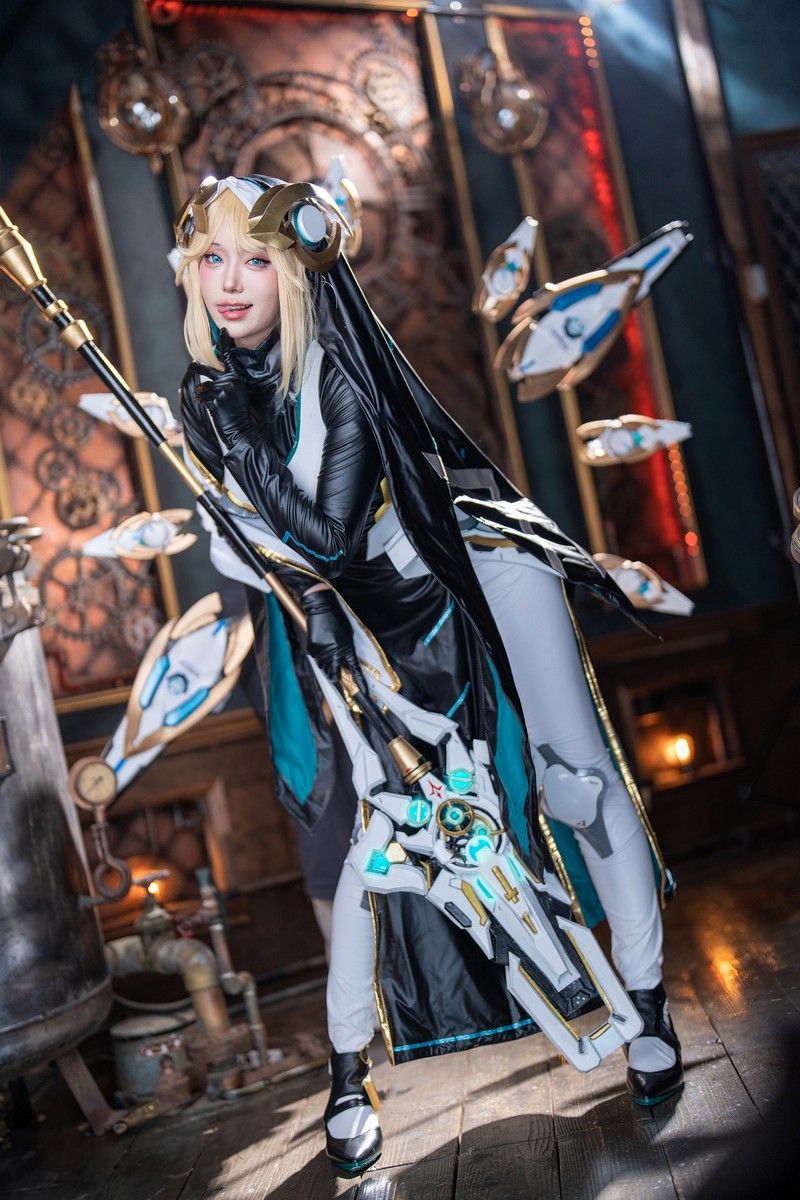 切切Celia Kiriko Cosplay NIKKE Goddess of Victory 写真 150P+5V插图9