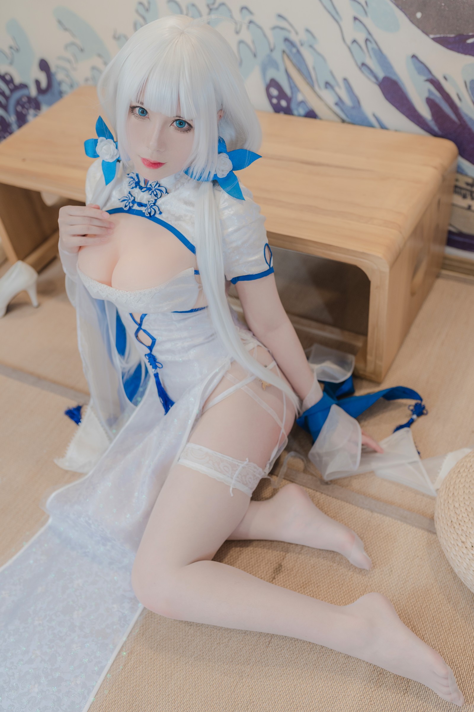 羊大真人 – 钟情春日 Cosplay 高清写真集（19P-181.8MB）清新治愈风插图7