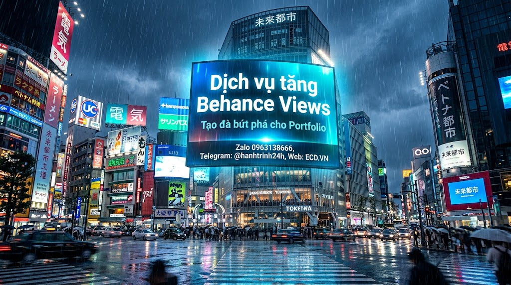 tăng behance views 2025 behance adobe