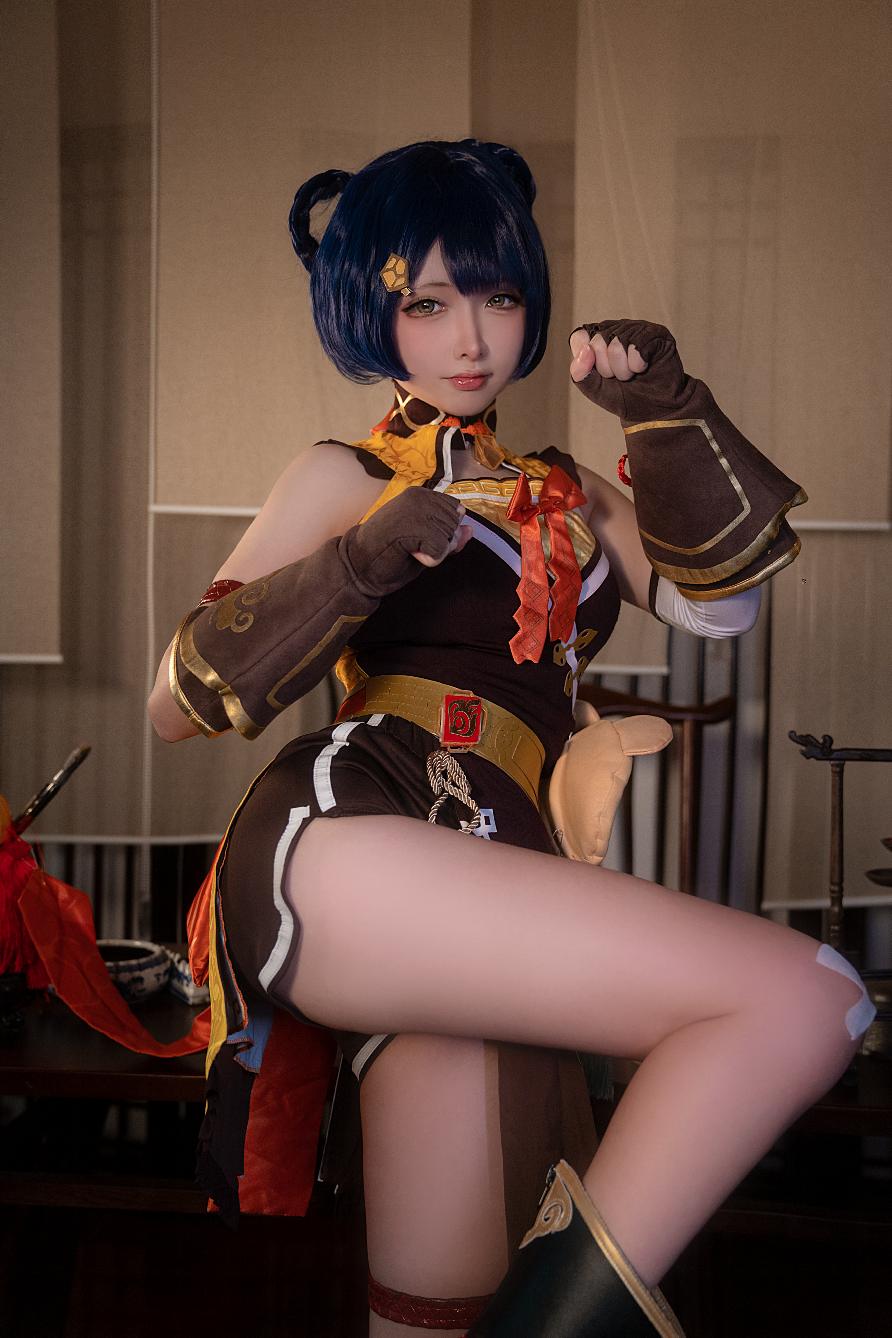 樱梨梨 原神 小香菱 Cosplay 写真集｜角色还原高清图集（37P｜818MB）插图4