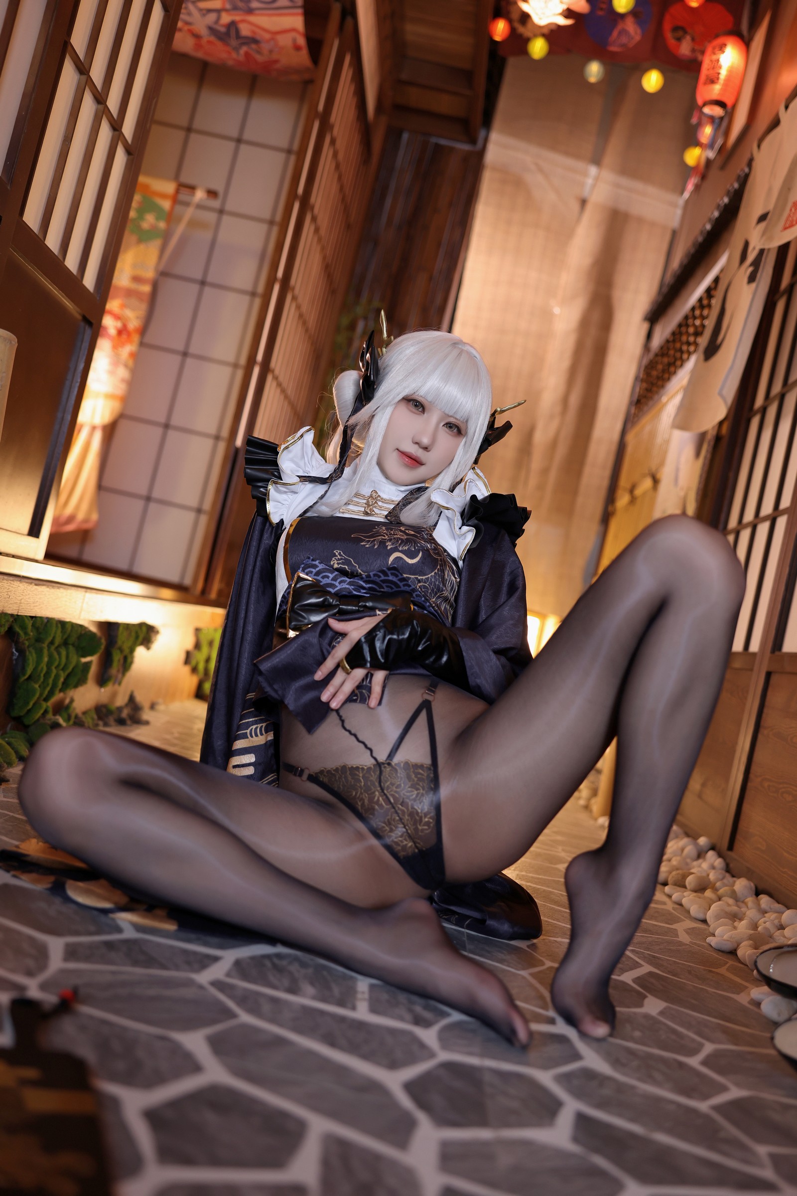 无影喵喵 NIKKE 胜利女神 布兰儿 Cosplay 写真＋视频合集｜高清大图（100P｜7V｜3.06GB）插图9