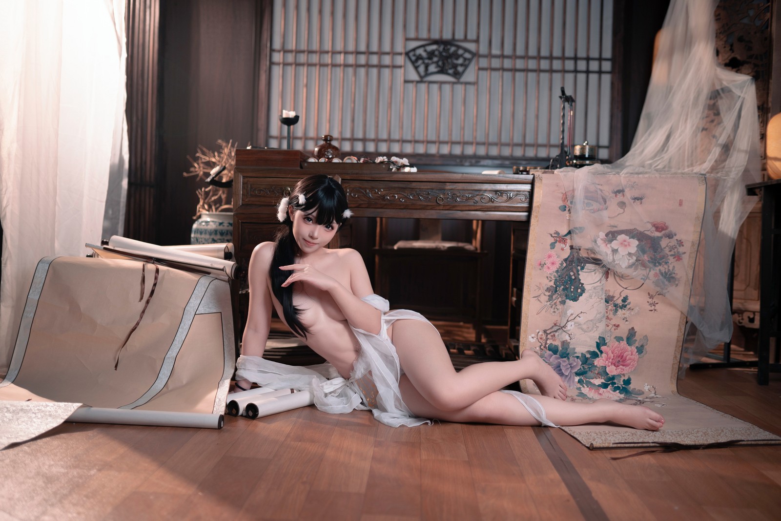 Bangni邦尼 – 古风兔子 Cosplay 高清写真集（81P-6V-1.12GB）国风主题插图1