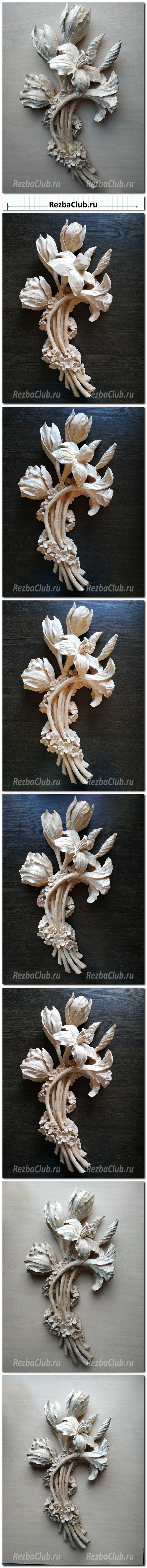 Мастер класс по резьбе как сделать букет цветов