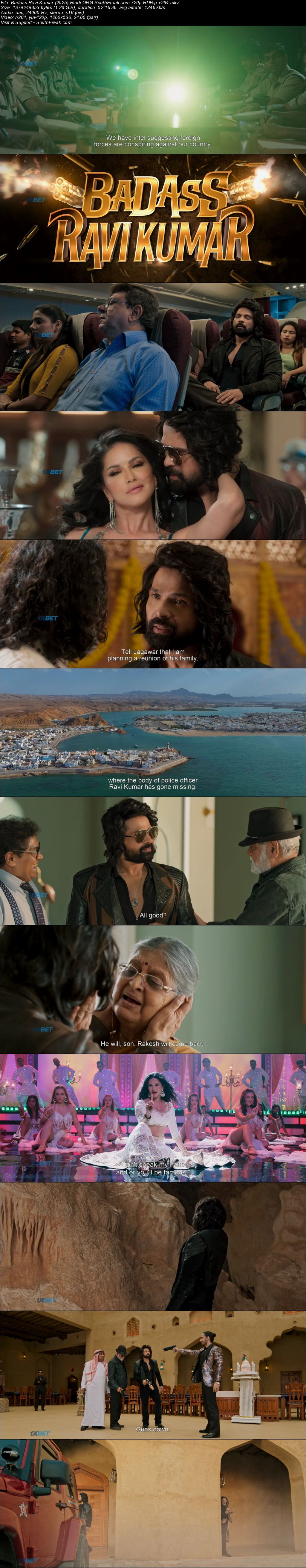 Badass Ravi Kumar 2025 Hindi ORG South Freak com 720p HDRip - hdhubflix, hubflix, hdmovieshub, allmovieshub
