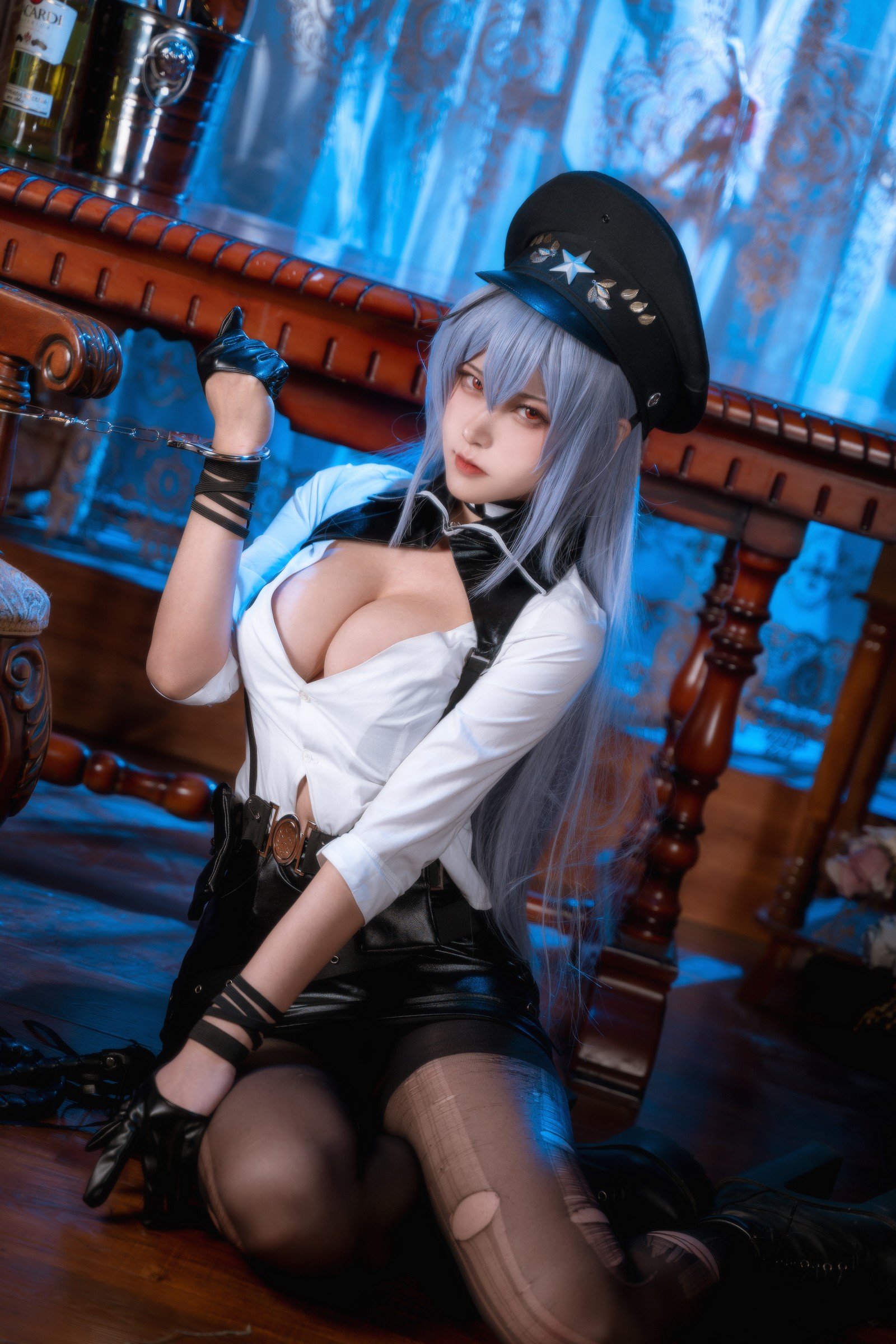 Seya-狮砸 – 碧蓝航线 甘古特·坚定的执行者 Cos 高清写真（12P-119MB）插图8