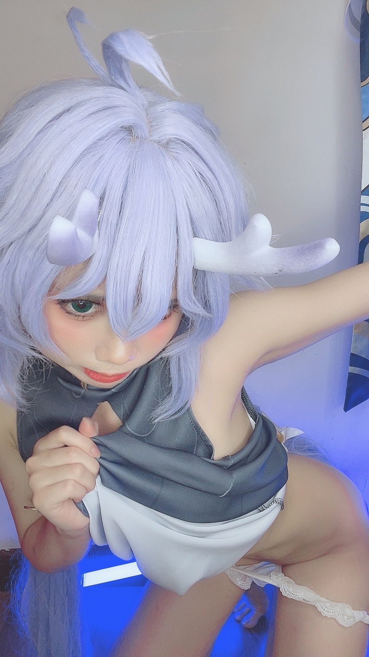PoppaChan Bailu Cosplay Pack (Honkai Star Rail) – 155 Photos 12 Videos 457MB插图9