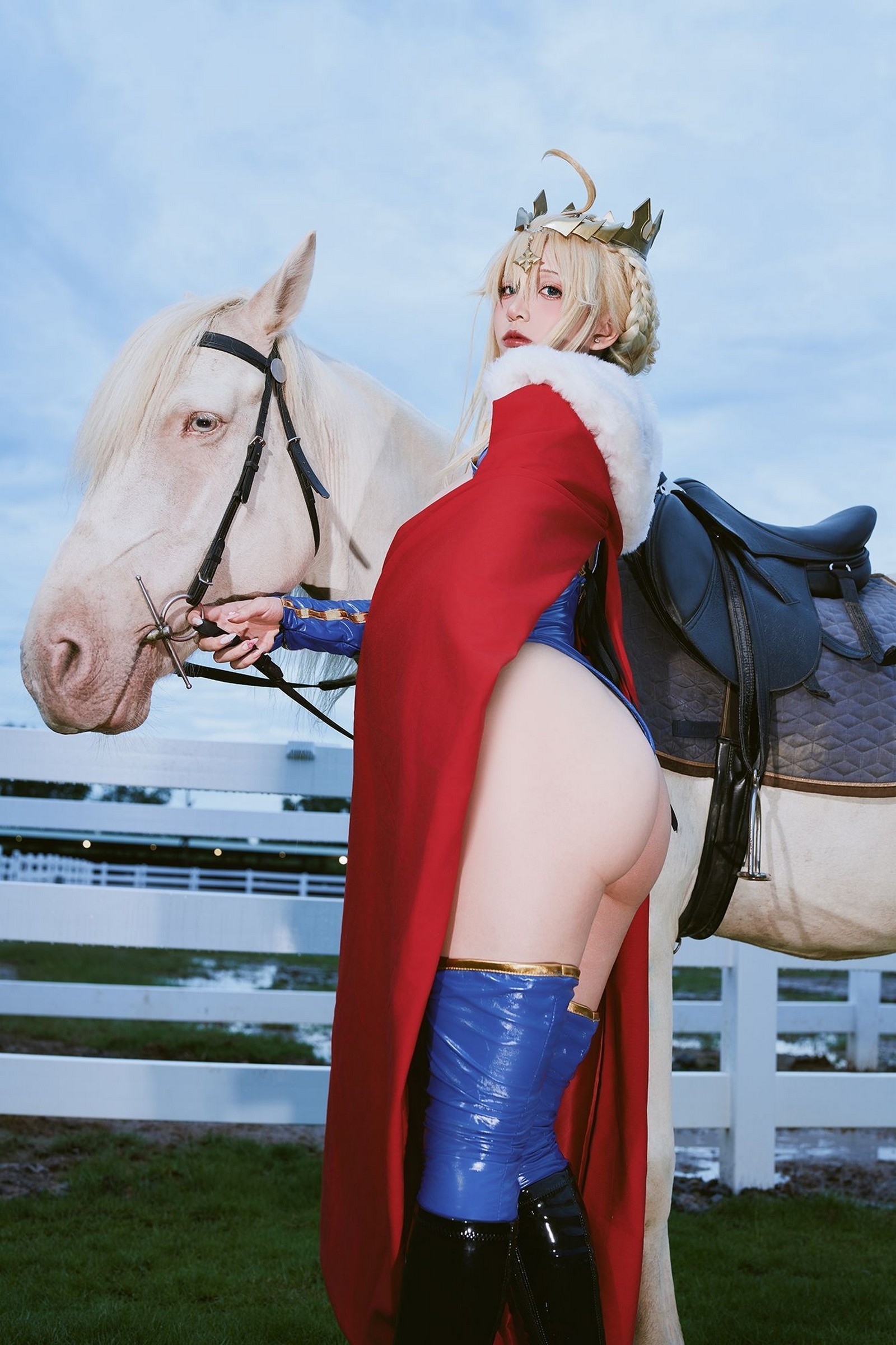 Puy Puy – Artoria Lancer Fate/Grand Order Cosplay 写真+视频（180P+22V-496MB）插图4