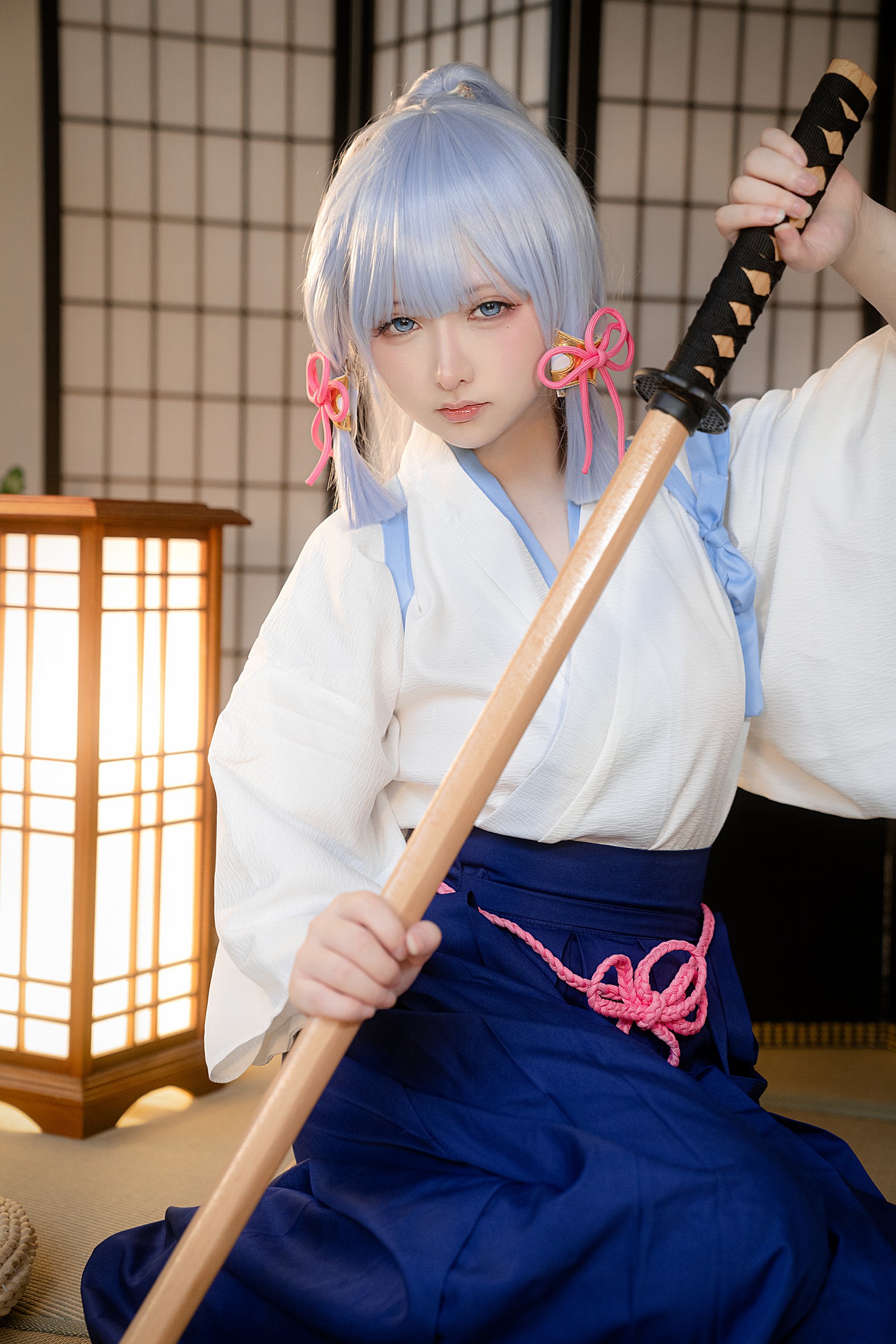 樱梨梨 凌华 剑道服 Cosplay 写真集｜高清角色摄影（31P｜135MB）插图1