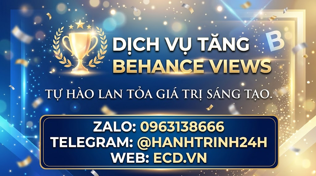 tăng behance views bền vững tăng follower