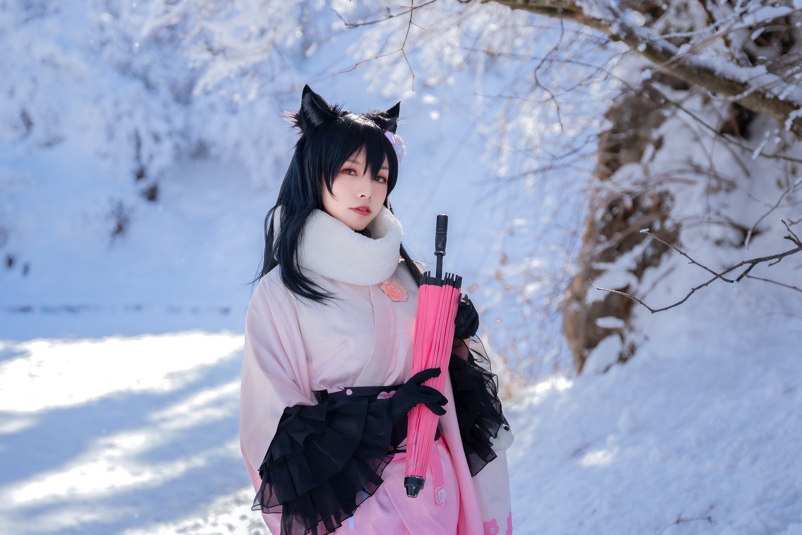 Neko-薇薇 爱宕和服 Cosplay 写真合集｜超清大图（45P｜453MB）插图