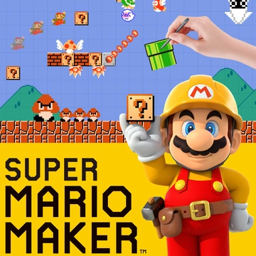Super Mario Maker 1 box art