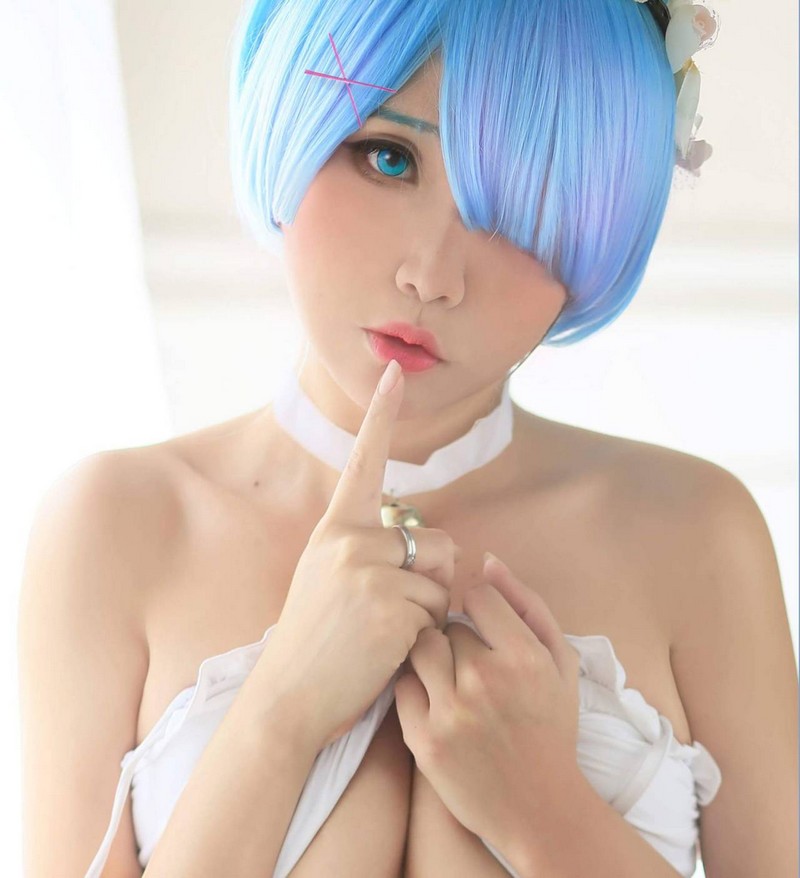 Hana Bunny 蕾姆 Cosplay写真｜Re Zero Rem 高清图片合集[15P-12.2M]插图