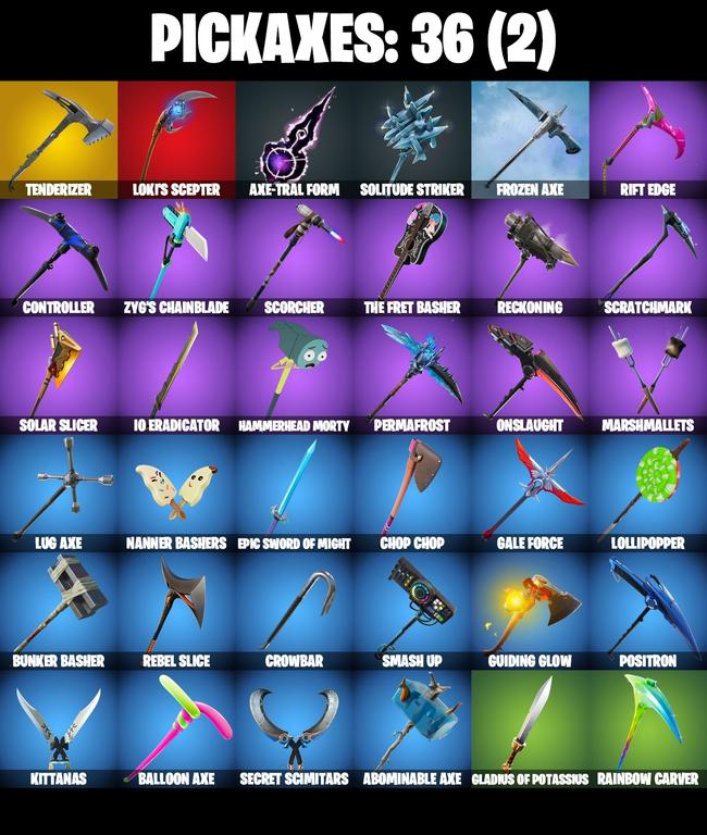 pickaxes comp