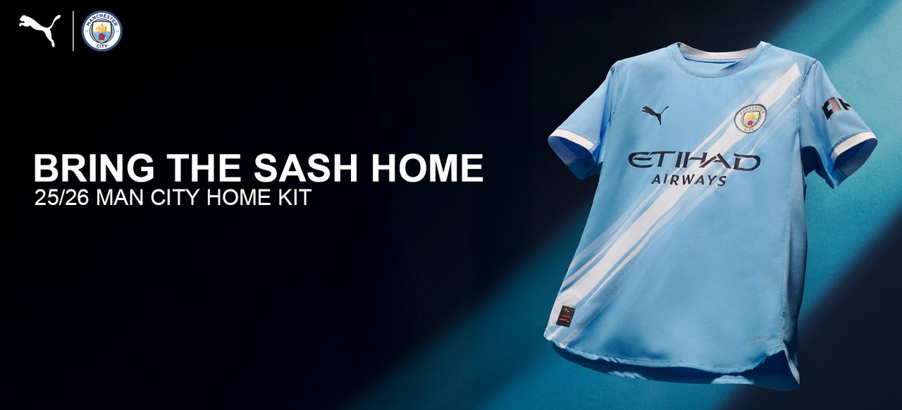 Manchester City 2024-25 Home Kit Player Version