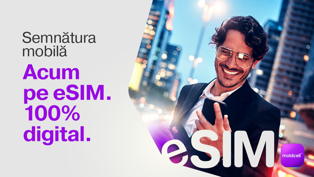 Semnezi digital, direct de pe eSIM, cu semnătura mobilă de la Moldcell

