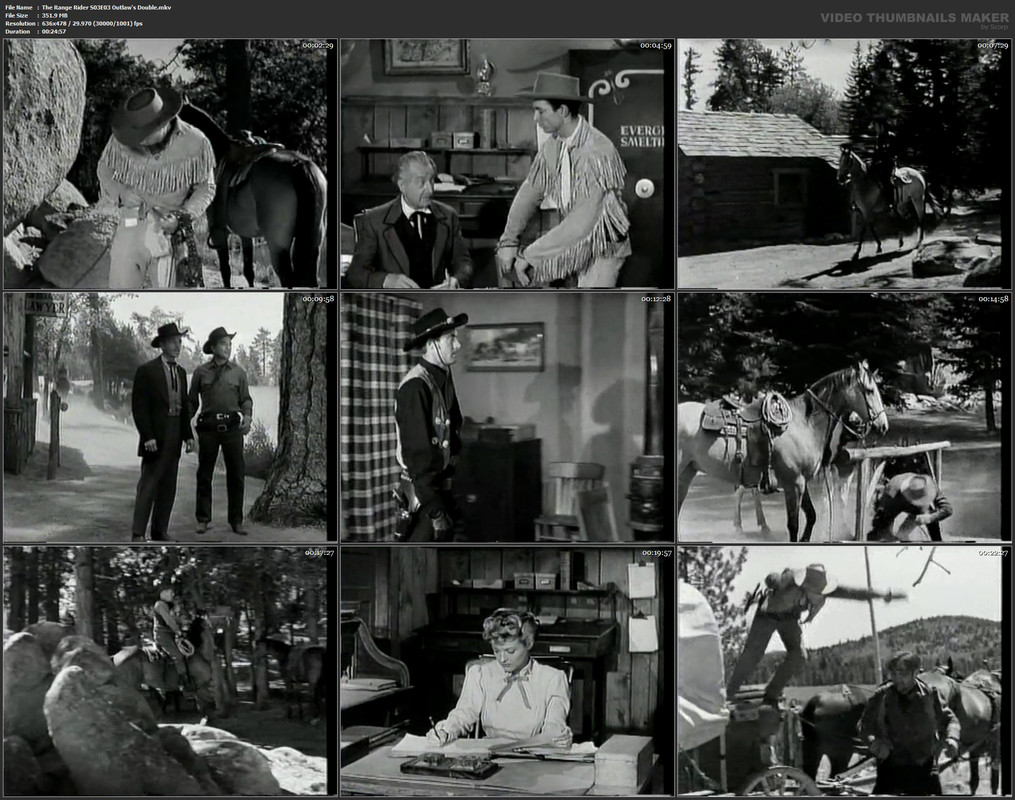 The Range Rider S03E03 Outlaw's Double.mkv